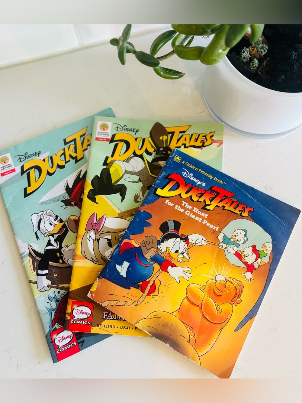 Disney DuckTales Comic Lot & Vintage DuckTales Book 💙❤️💚